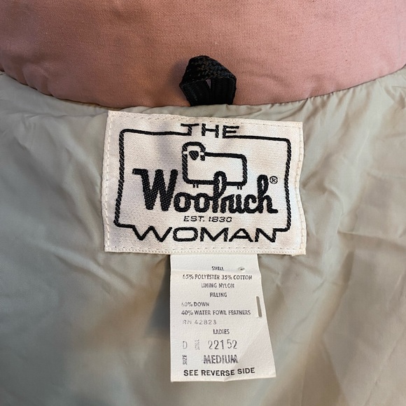 WOOLRICH Powder Pink Puffy Vest - Picture 10 of 11